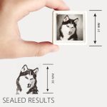 Custom-Made Personalized Cat Portrait Stamp