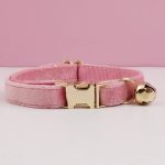 Personalized Velvet Cat Bow Collars