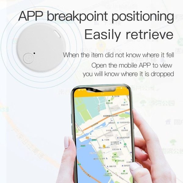 Mini Round Bluetooth Cat Tracker