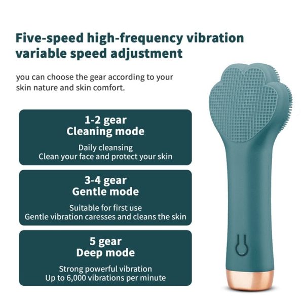 Electric Skincare Paw Cleansing Brush