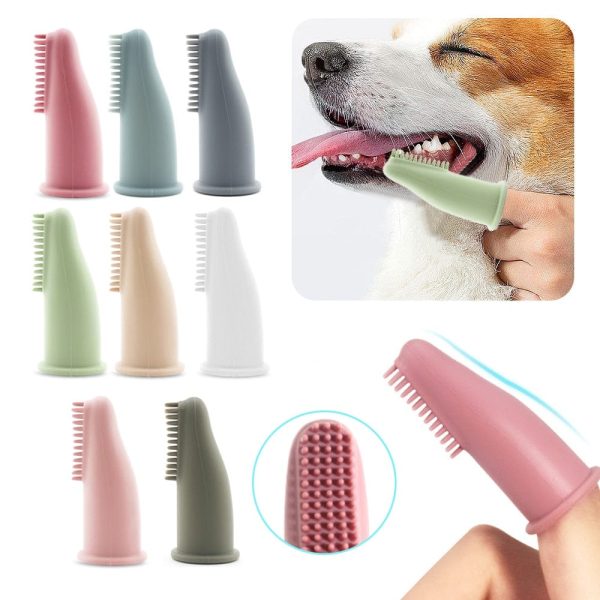 Nontoxic Cat Finger Tooth Brush