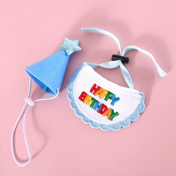Cat Birthday Party Scarf Hat