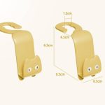 2pcs Multifunctional Cute Car Hooks