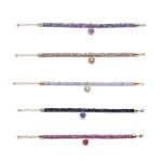 Luxury Cat Collar Heart Pendant