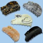 Cats on Acrylic Claw Clips