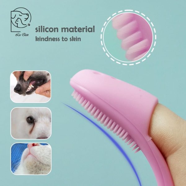 Toothcare Eyecare Finger Cat Brush