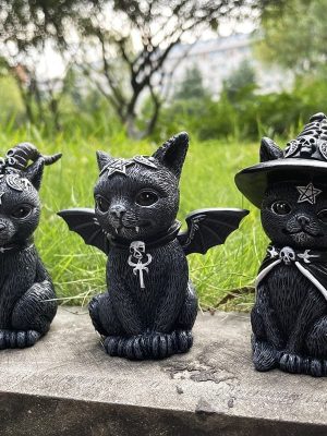 Magical Cat Outdoor Garden Gnomes