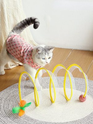 Open Fun Cat Tunnel Toy