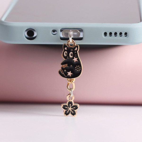 Cat Phone Dust Protection Charms