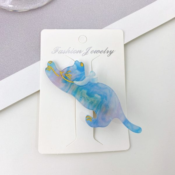 Colorful Cat Duckbill Hair Clips