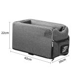 Portable Armrest Cat Car Carrier