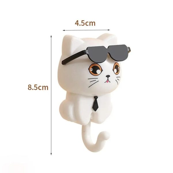 Wall Hanging Funny Cat Hooks