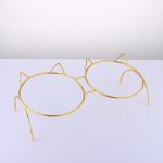 Non-slip Transparent Designer Cat Bowls