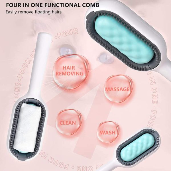 New Cat Bathing Grooming Brush
