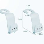 2pcs Multifunctional Cute Car Hooks