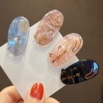 Sweet Oval Cat Hair Clips