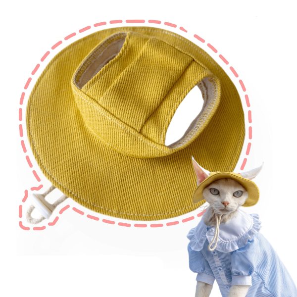Adjustable Travel Sunscreen Cat Hat