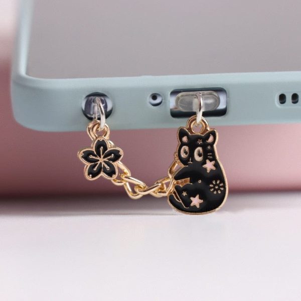 Cat Phone Dust Protection Charms