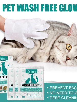 Cat Disposable Wash Free Cleaning Gloves