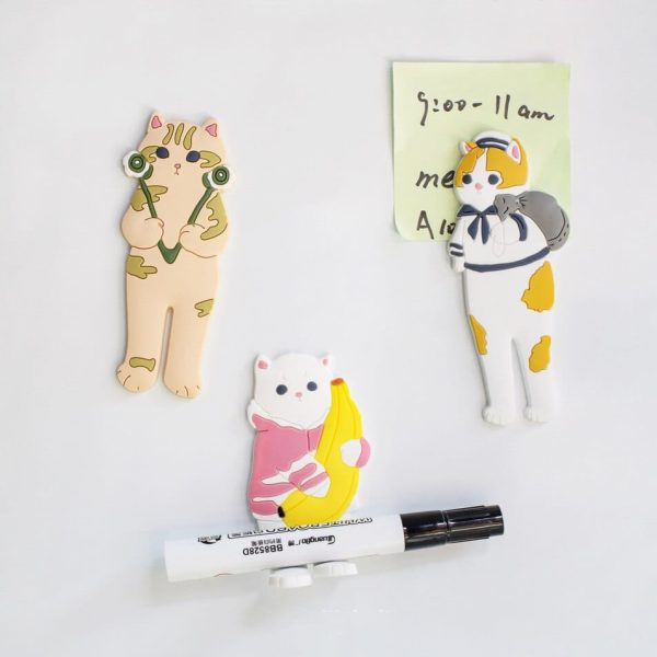 Multifunctional Magnetic Cat Hook Magnets