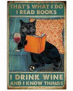 Funny Vintage Metal Cat Signs
