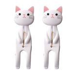 2Pcs Cat Clothes Pegs