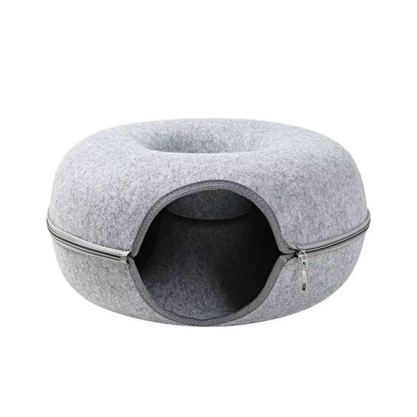 Cat Donut Indoor Interactive Bed