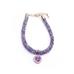 Luxury Cat Collar Heart Pendant