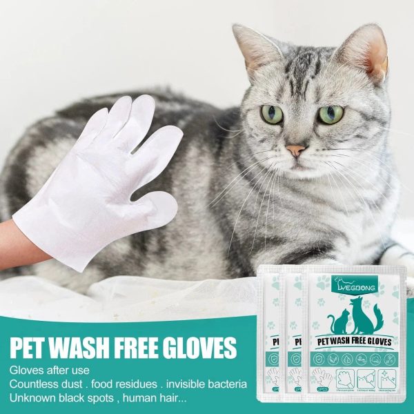 Cat Disposable Wash Free Cleaning Gloves