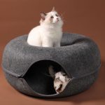 Cat Donut Indoor Interactive Bed