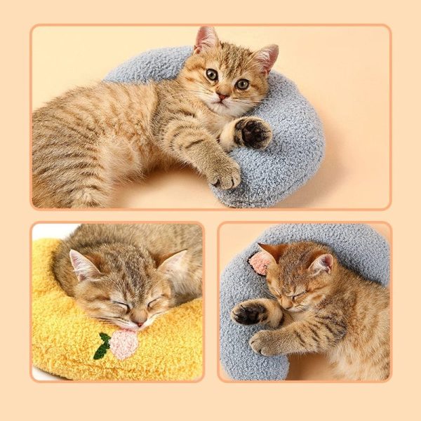 Cat Sleeping Little Neck Pillow