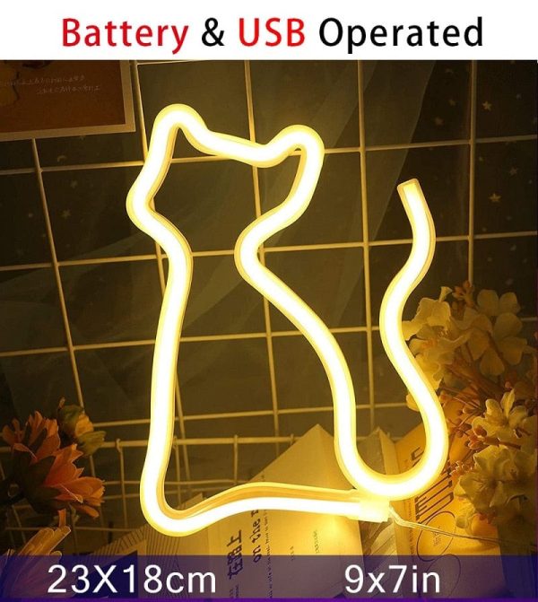 Cat Lamp LED Neon Collection
