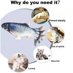 Cat Electric Fish Petting Toy