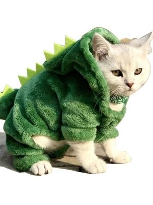 Cat Cozy Coat Dinosaur Costume