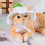 Adjustable Knitted Cute Cat Hat