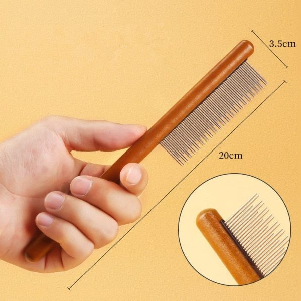 Wooden Cat Comb