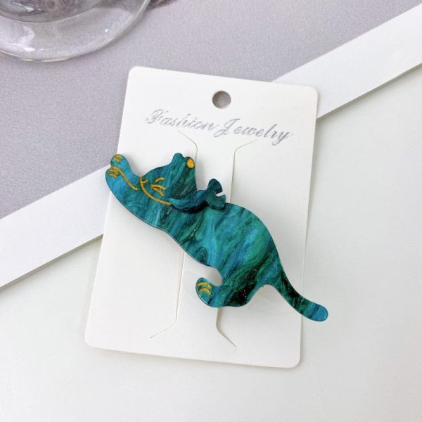 Colorful Cat Duckbill Hair Clips