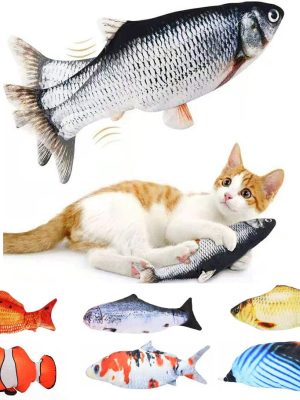 Cat Electric Fish Petting Toy