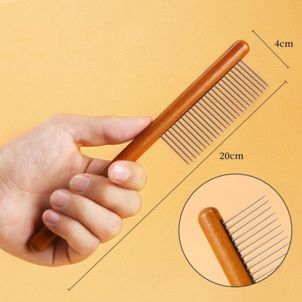 Wooden Cat Comb