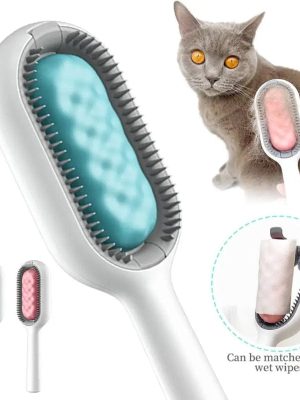 New Cat Bathing Grooming Brush