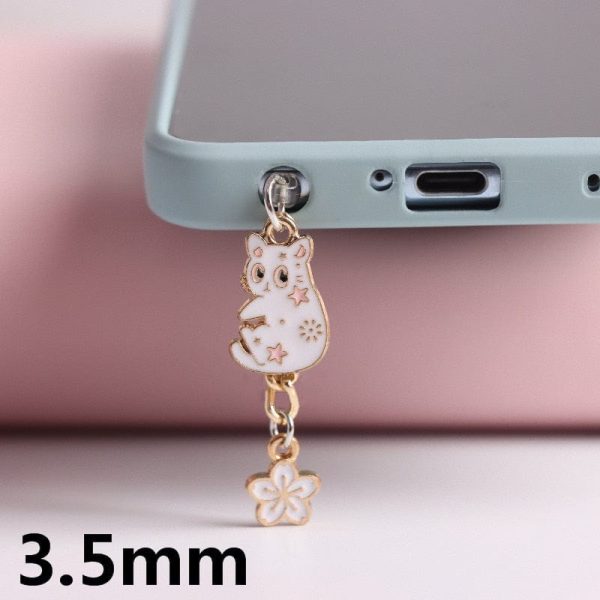 Cat Phone Dust Protection Charms