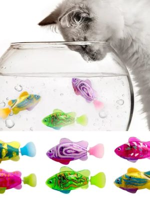 Cat Electric Fish Water Toys