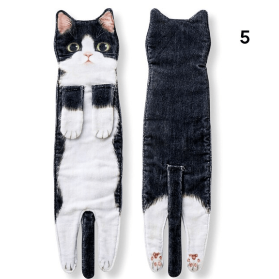 Handmade Unique Cat Bath Towels