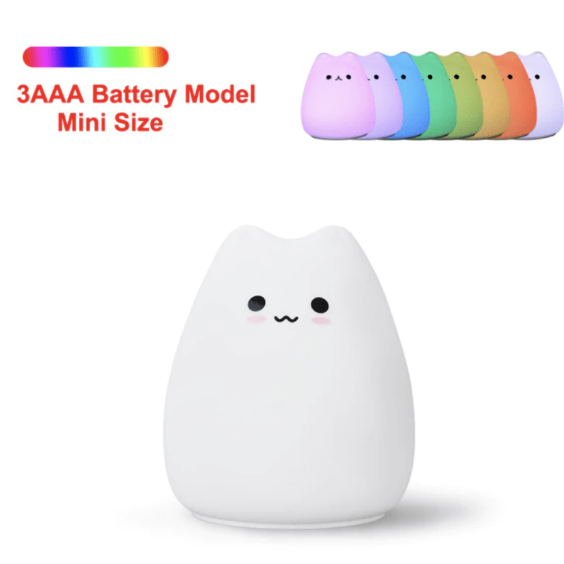 Cheeky Cat LED Lamp