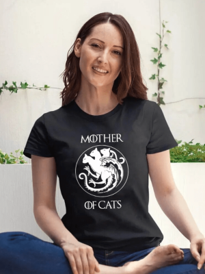 Mother of Cats GOT T-shirt