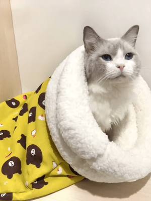 Autumn Winter Cat Sleeping Bag