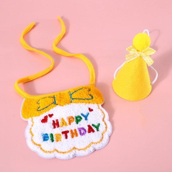 Cat Birthday Party Scarf Hat