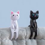2Pcs Cat Clothes Pegs