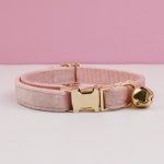 Personalized Velvet Cat Bow Collars