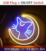 Cat Lamp LED Neon Collection